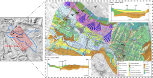 Geology of the upper and middle Aterno valley after the seismic microzonation studies.